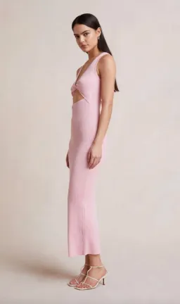 Bec & Bridge Candy Pink Riviera Midi Dress Pink Size 8 / AU 12 for rent on The Volte - image 3
