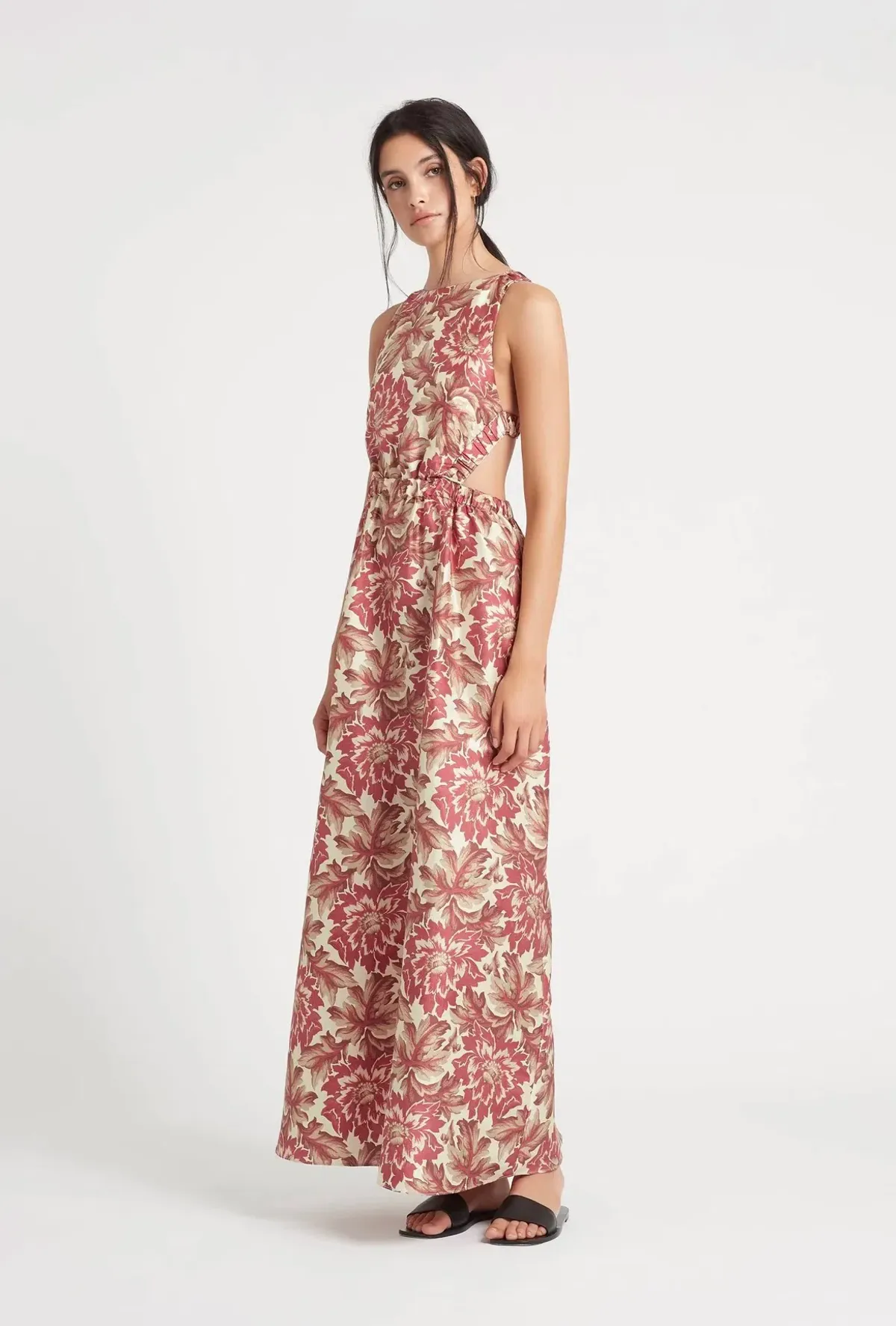 Sir the Label Valetta Maxi Dress Floral Size AU 8 for rent on The Volte - main image