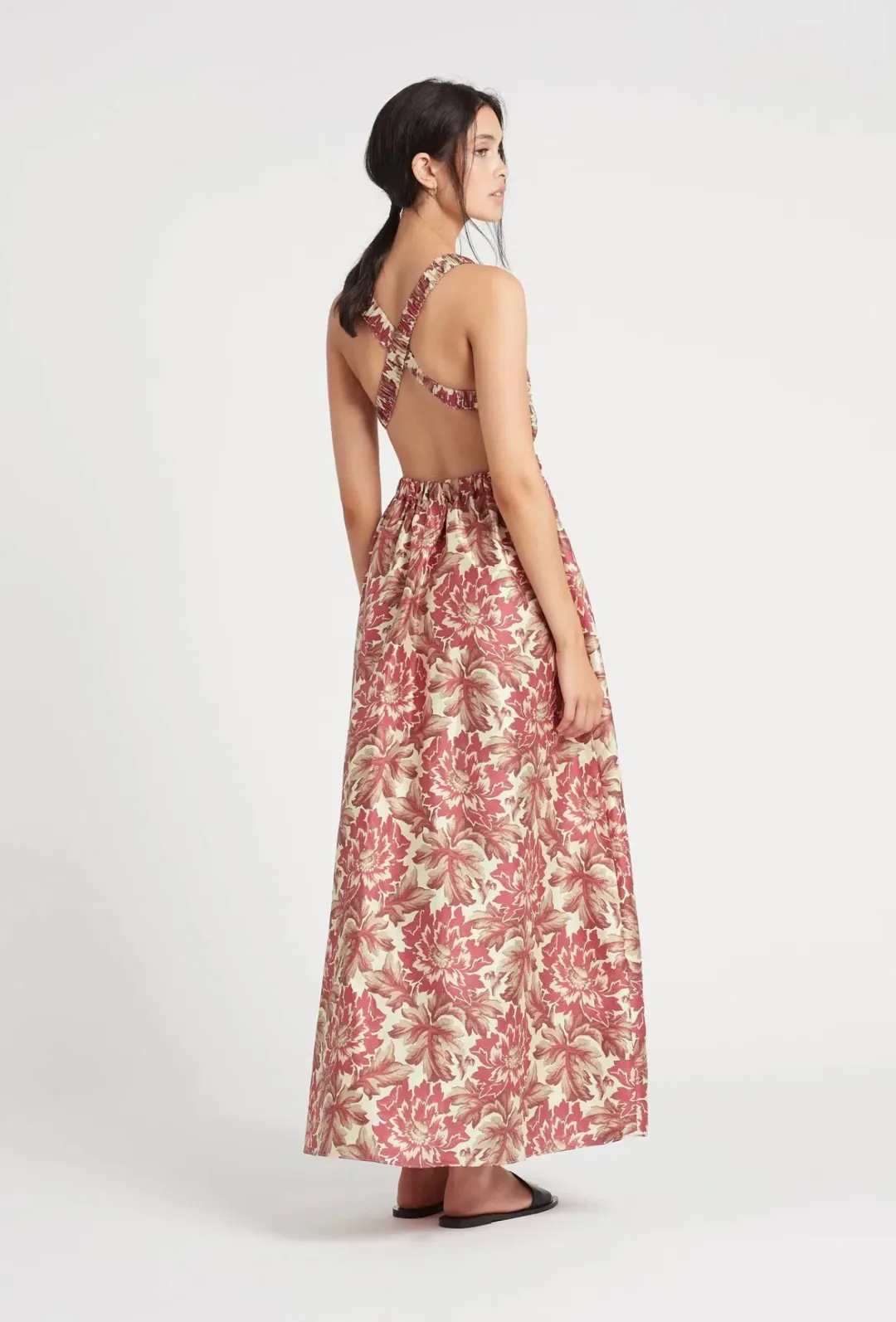 Sir the Label Valetta Maxi Dress Floral Size AU 8 for rent on The Volte - main image