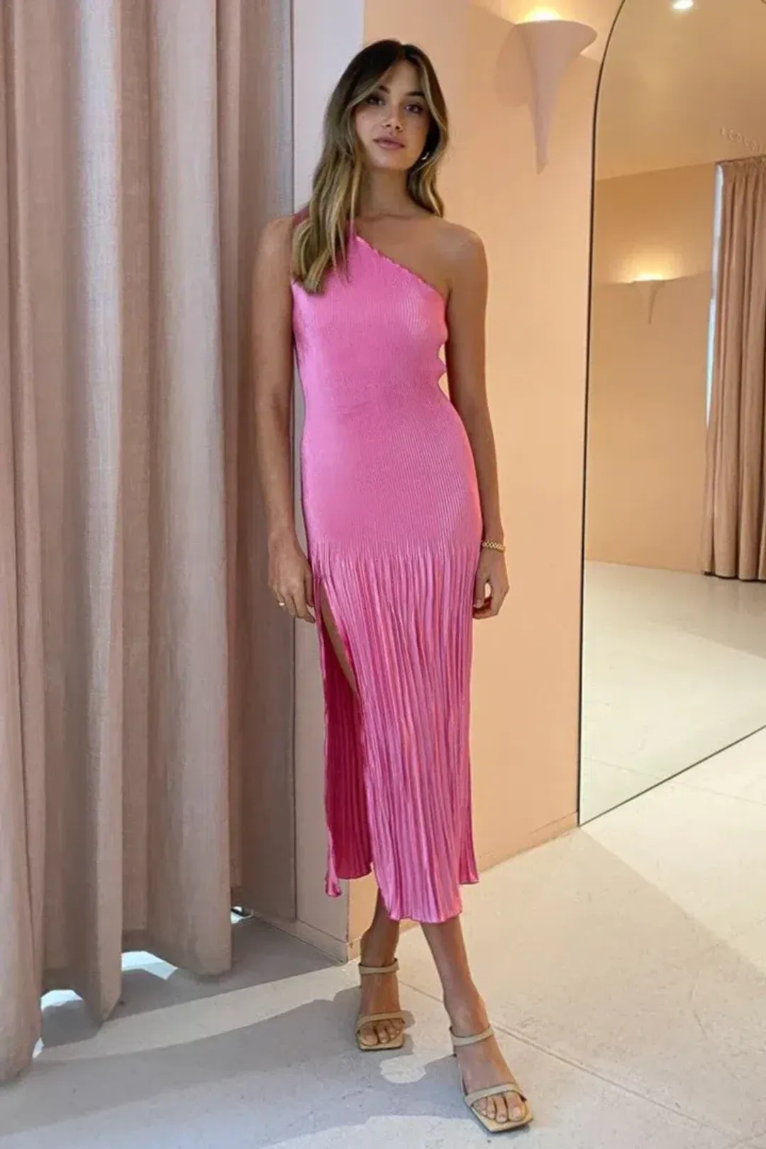 Lidee Gigi Gown Pink Size AU 12 for rent on The Volte - main image