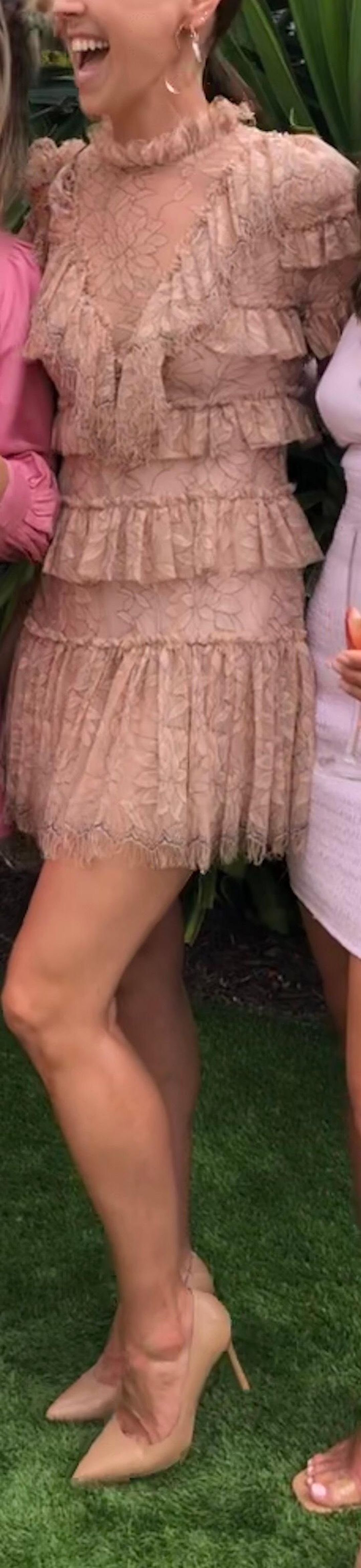 Alice McCall Calypso Dress Pink Size 6 for rent on The Volte - main image