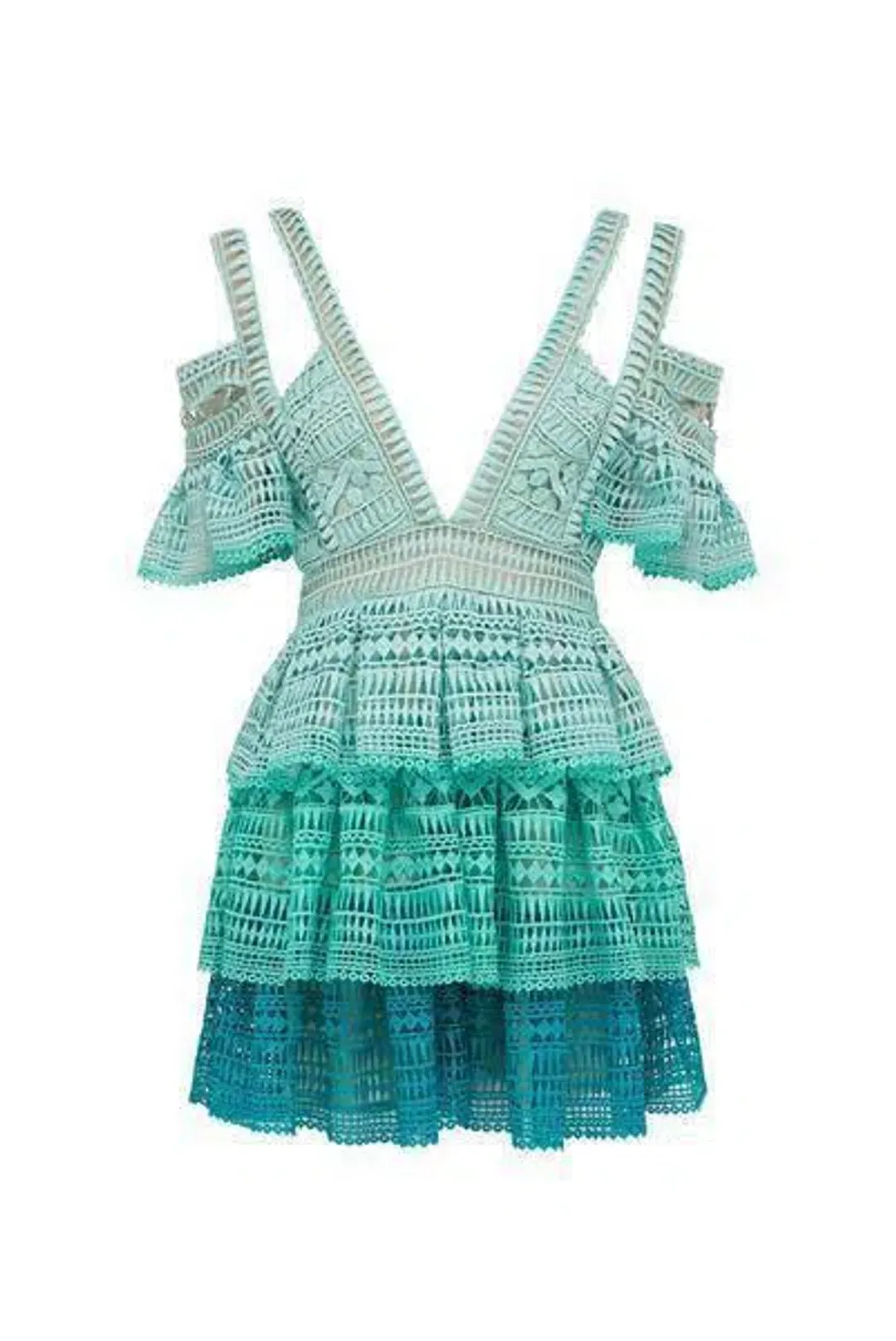 Thurley Wind Chimes Ombré Green Size AU 10 for rent on The Volte - main image