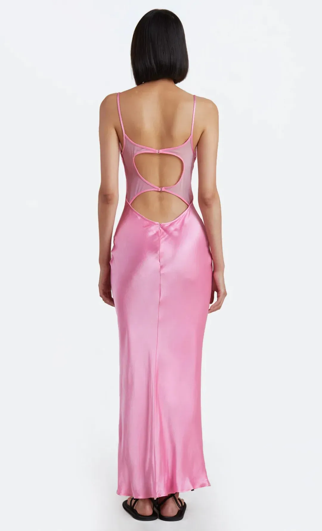 Bec & Bridge Malyka Maxi Dress Pink Size AU 10 for rent on The Volte - main image