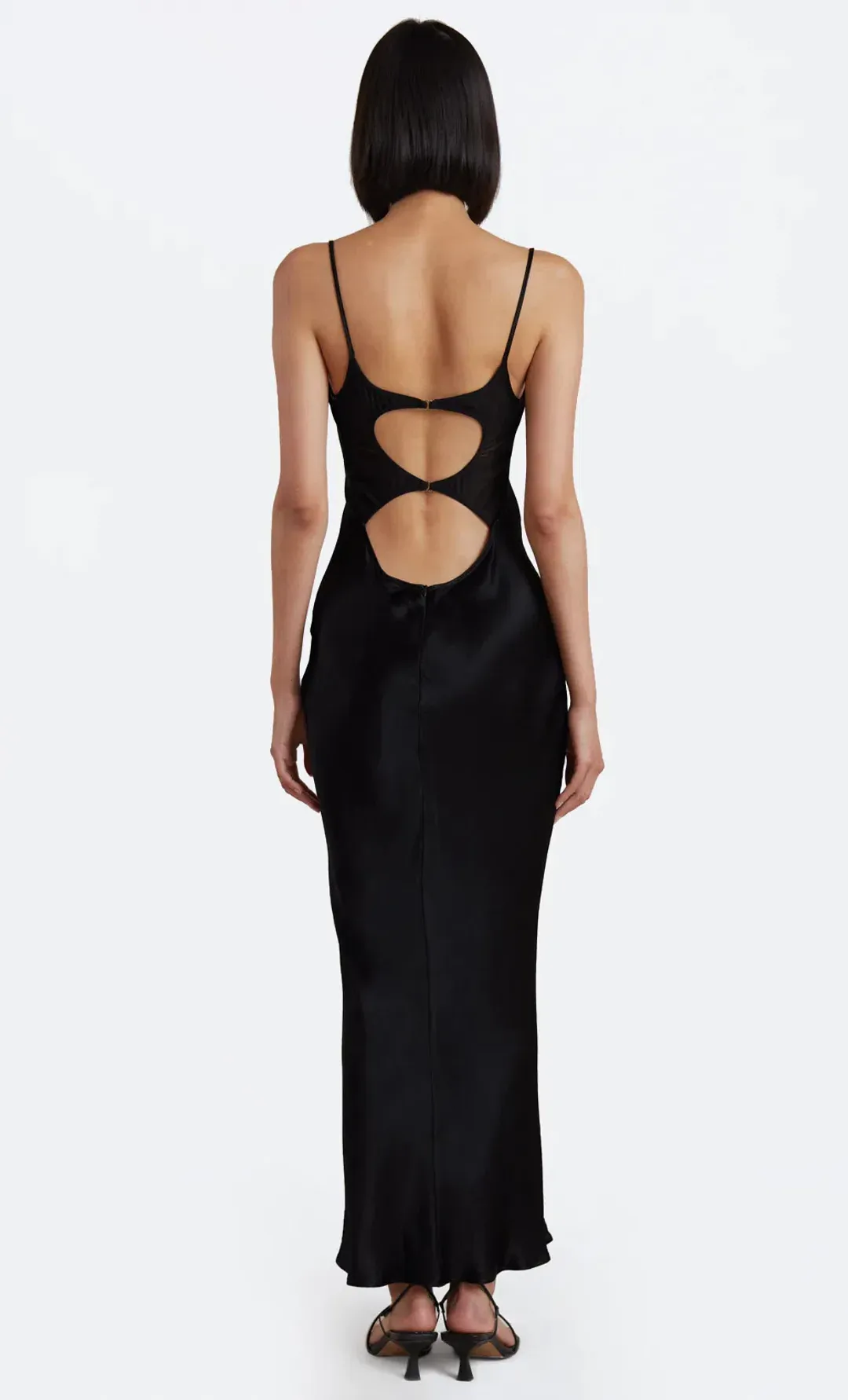 Bec & Bridge Black Malyka Maxi Dress Black Size AU 10 for rent on The Volte - main image