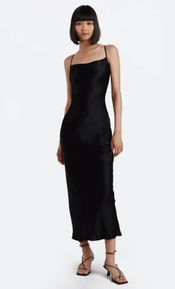 Bec & Bridge Black Malyka Maxi Dress Black Size AU 10 for rent on The Volte - image 1