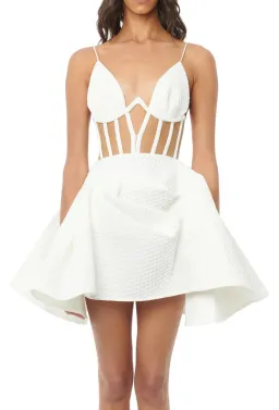 Eliya The Label Addison Dress White Size M / AU 10 for rent on The Volte - image 2