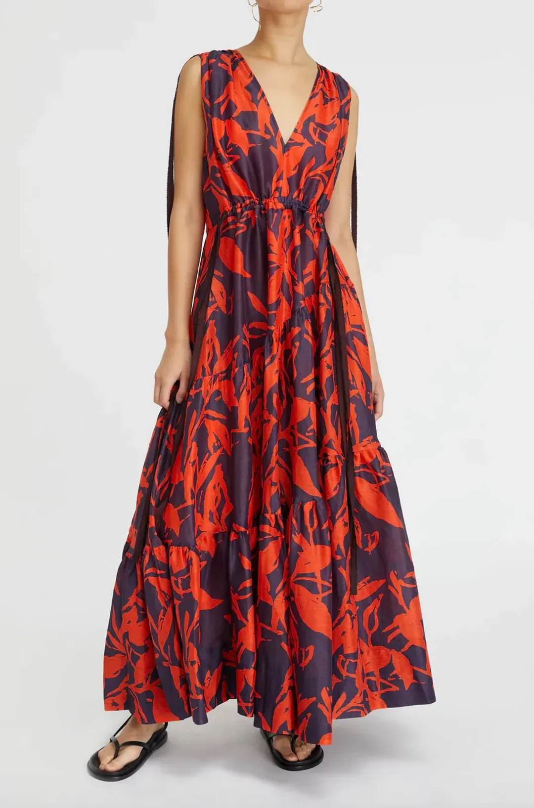 Lee Mathews Nellie Dress Red Size AU 6 for rent on The Volte - main image