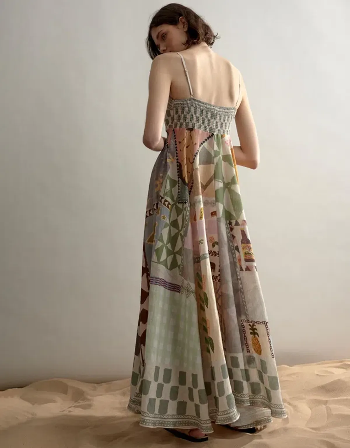 Alemais Emma Gale Sundress in Grey Size AU 14 (22:14) - Image 3