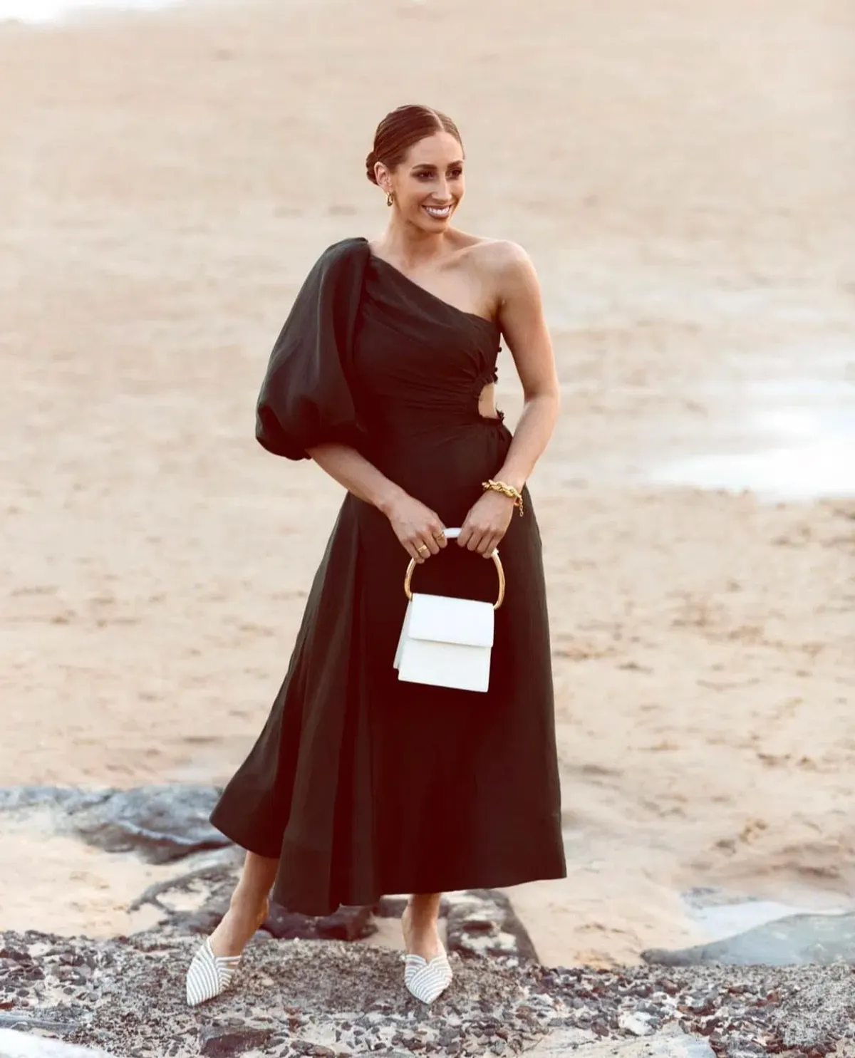 Aje Concept Dress Black Size AU 6 - Image 3