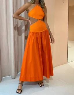 Bec & Bridge Ula Maxi Dress in Chilli Size S / Au 8 for rent on The Volte - image 3