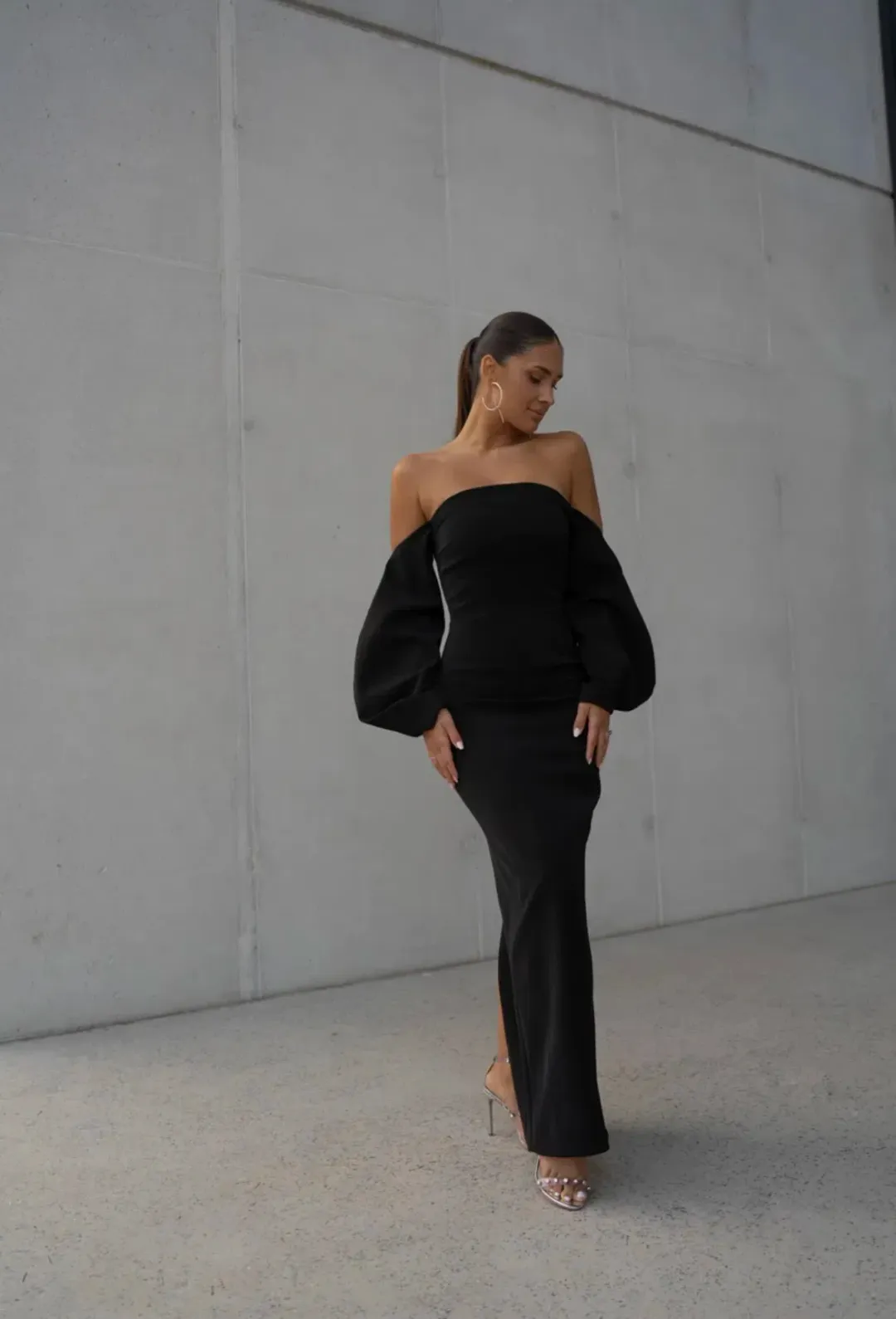 Bianca and Bridgett Honey Dress Black Size 8 for rent on The Volte - main image