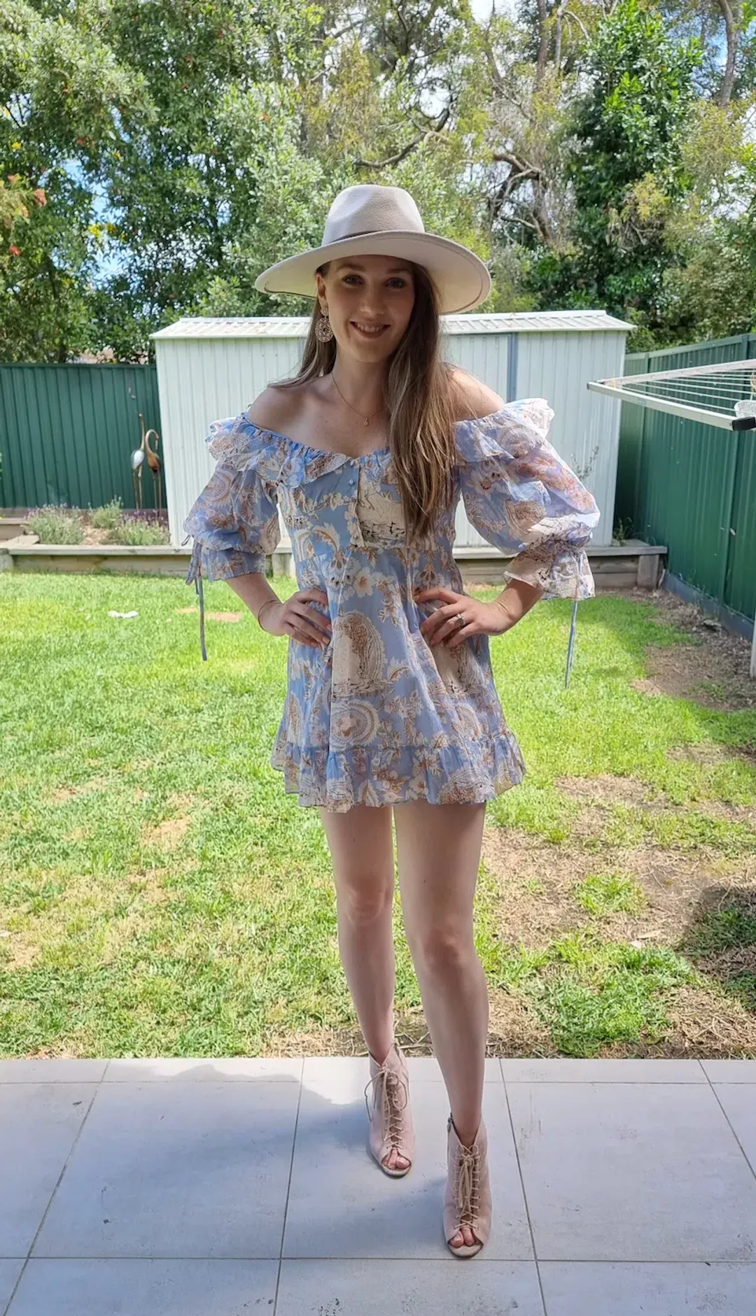 Alice McCall Cupid Mini Dress Blue Size 8 / S for rent on The Volte - main image