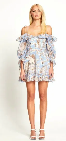 Alice McCall Cupid Mini Dress Blue Size 8 / S for rent on The Volte - image 4