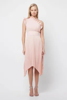 Mossman The Lady Like Midi Dress in Blush Size 12 for rent on The Volte - image 6