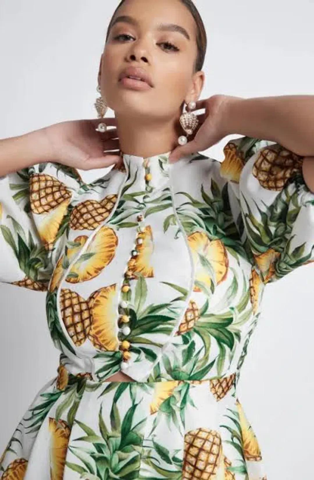 Sheike Pina Colada Mini Dress Multi Size 12 / L for rent on The Volte - main image