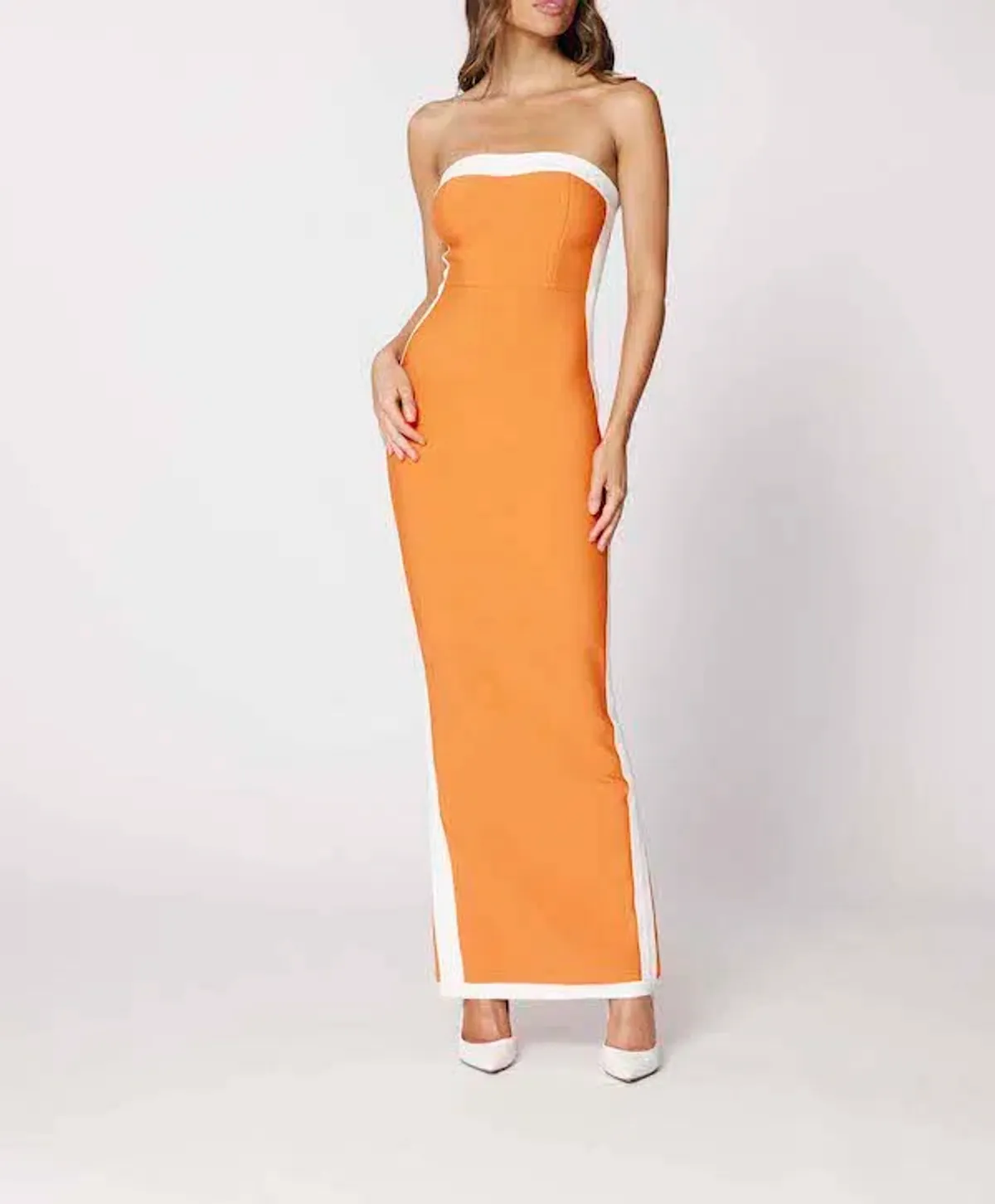 Bianca and Bridgett Ashley Dress Orange Size 6 / XS - Image 1