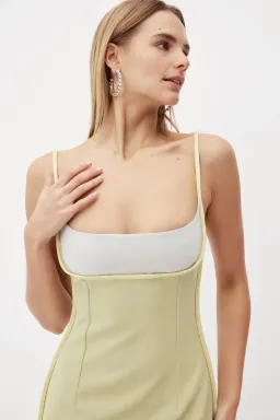 Paris Georgia Florian Dress Green Size AU 8 for rent on The Volte - image 6