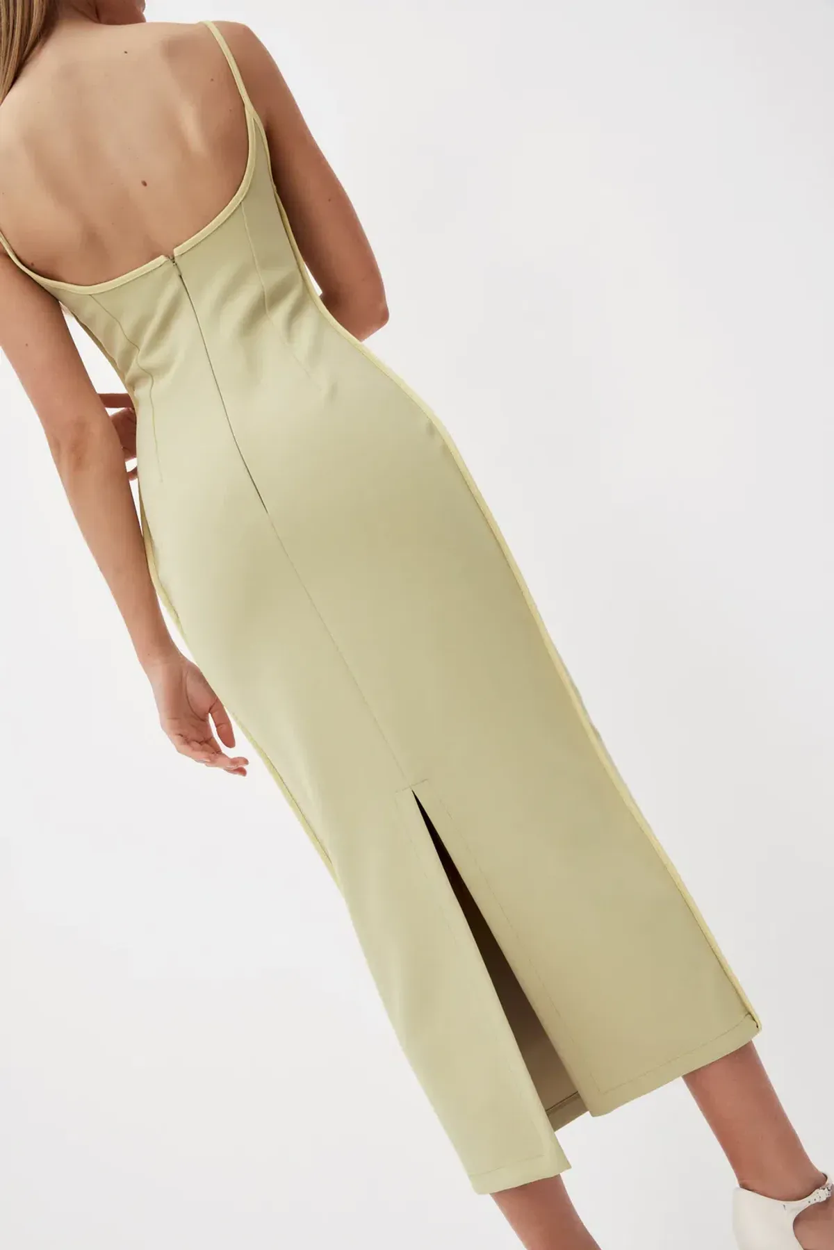 Paris Georgia Florian Dress Green Size AU 8 - Image 7