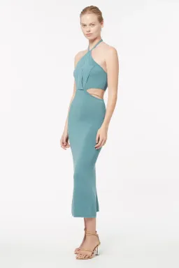 Manning Cartell Limitless Knit Chain Dress Blu Oxide Size S/Au 8 for rent on The Volte - image 2