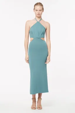 Manning Cartell Limitless Knit Chain Dress Blu Oxide Size S/Au 8 for rent on The Volte - image 1