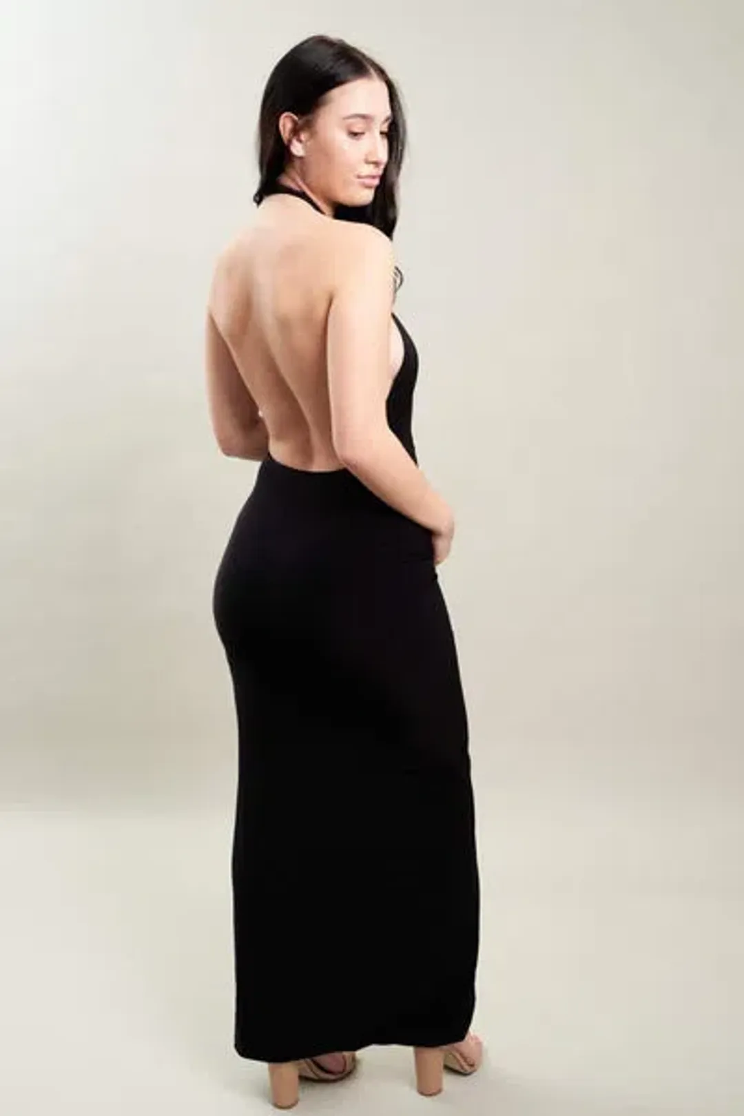 Natalie Rolt Sasha Gown Black Size 0/AU 6 for rent on The Volte - main image