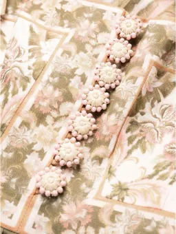 Zimmermann Lyre Picnic Dress in Khaki Palm Size 2/ AU 12 for rent on The Volte - image 4