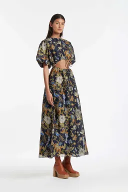 Sir The Label Lilian Puff Sleeve Dress Floral Size 8 for rent on The Volte - image 5