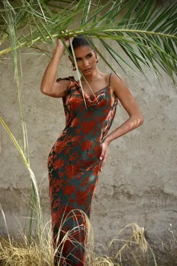 Rat & Boa Vienna Dress Print Size S/Au 8 for rent on The Volte - image 1