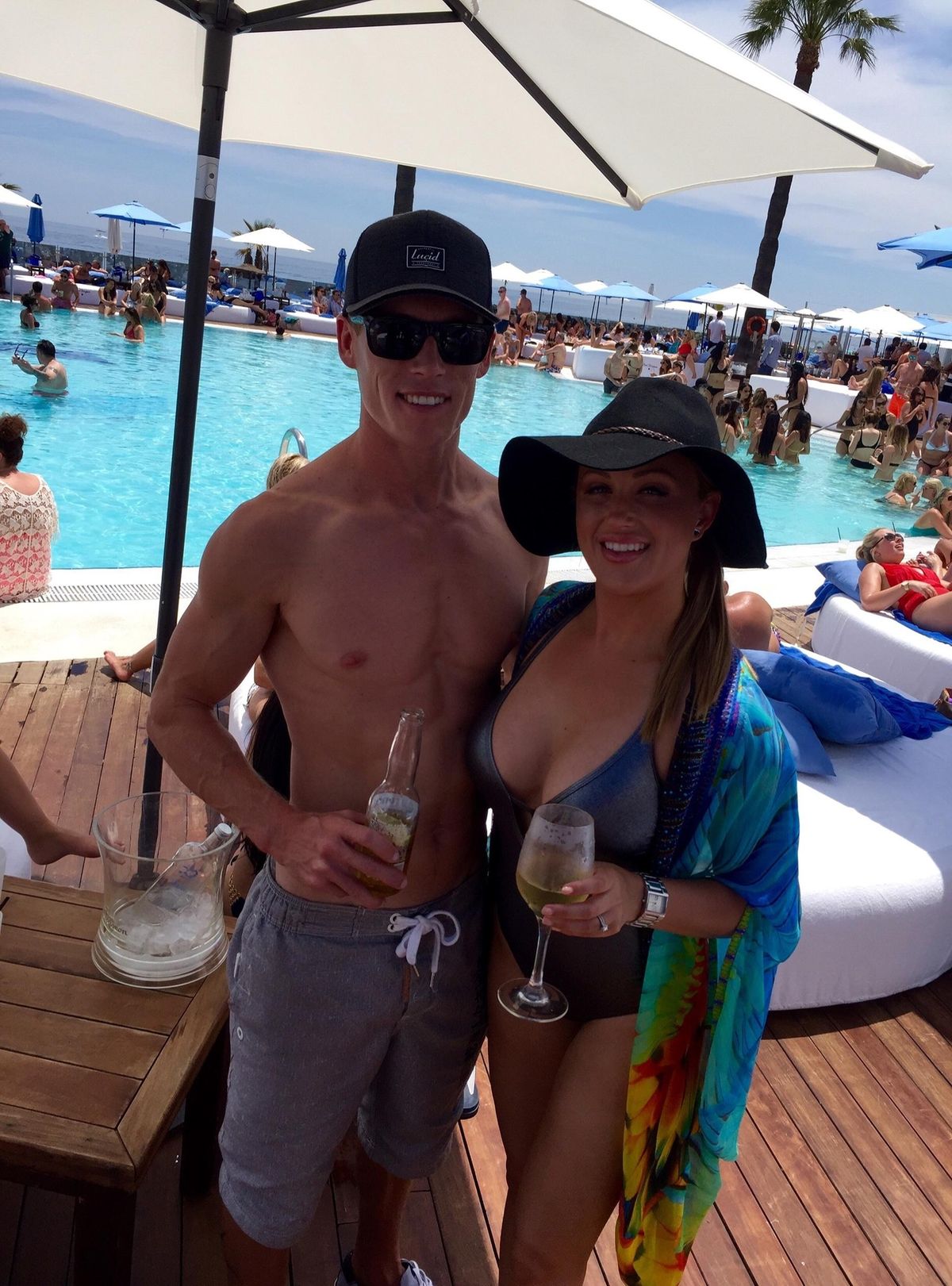 Camilla Flightful Open Cape Orange Print One Size - Image 3