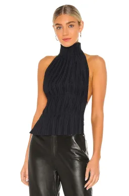Dion Lee Channel Pleat Top Black Size AU 8 for rent on The Volte - image 4