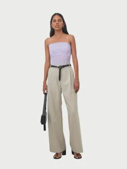 Viktoria and Woods Rome Bustier Corset Top Lilac Purple Size AU 8 for rent on The Volte - image 1