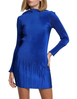 L’Idée Soirée Gisele Sleeved Mini Cobalt Blue Size AU 8 for rent on The Volte - image 1