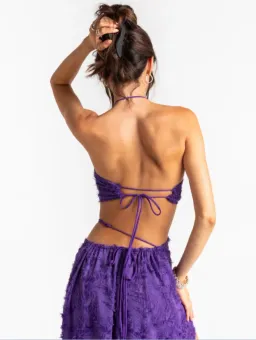 Arcina Ori Issi Set Purple Size M / AU 10 for rent on The Volte - image 3