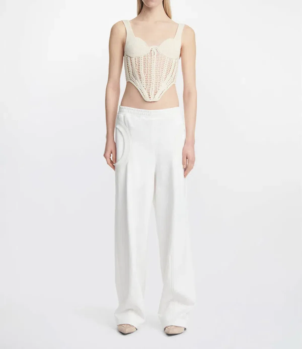 Dion Lee Crochet Corset Bone Size S / Au 8 - Image 1