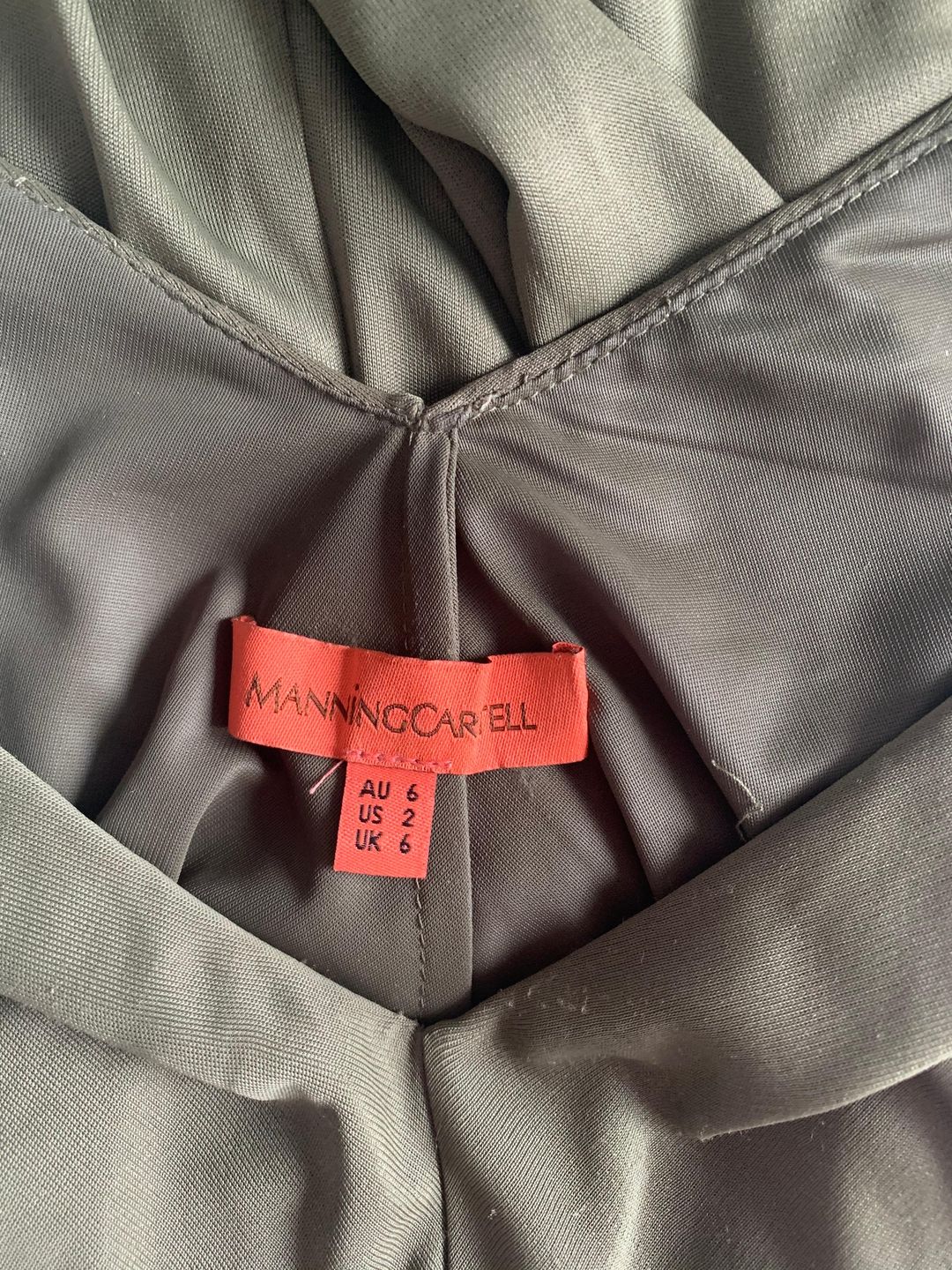 Manning Cartell Perpetual Green Dress Olive Size 6 for rent on The Volte - main image