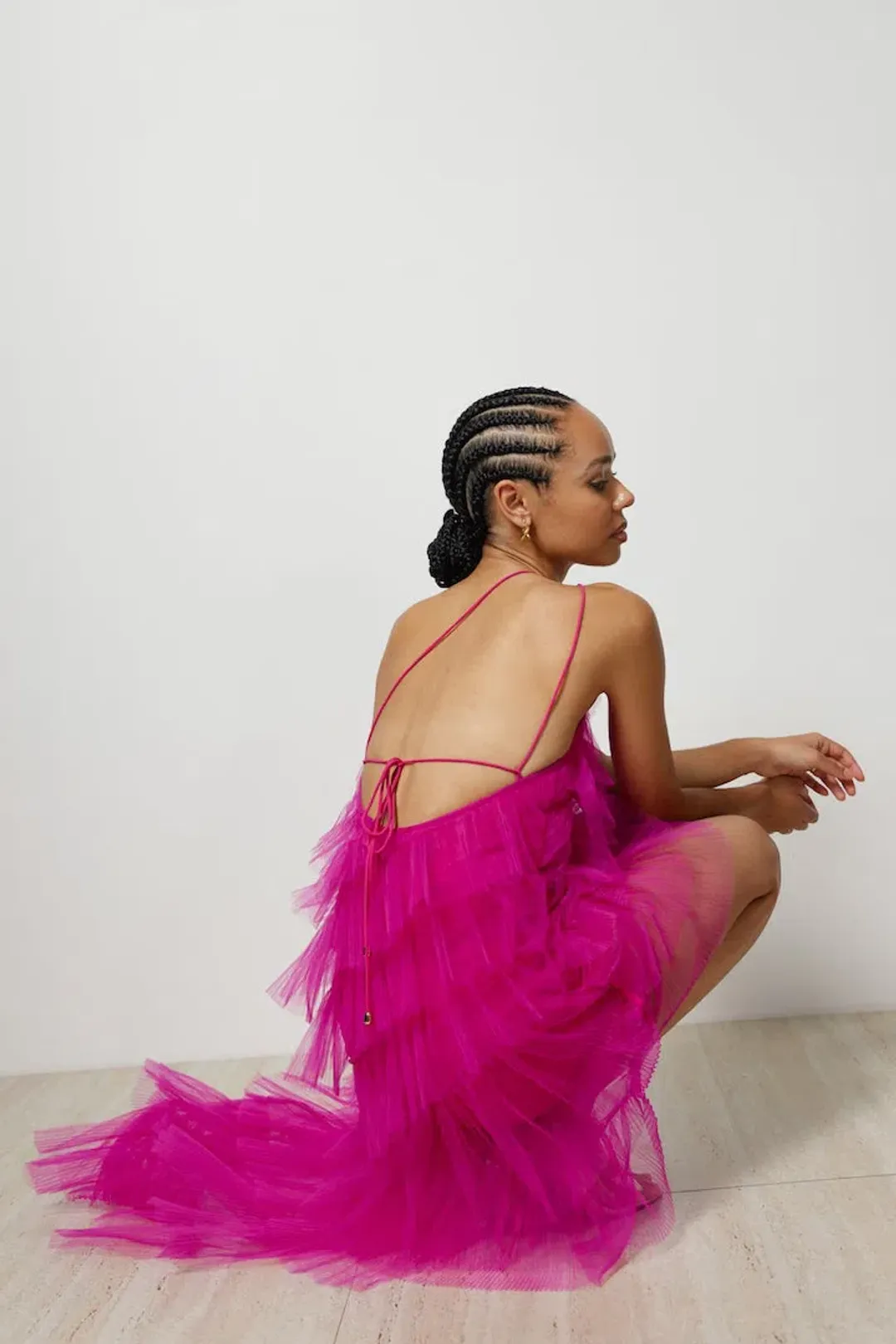 Lexi Astra Dress Pink Size 6 for rent on The Volte - main image