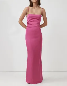 Lexi Clothing Venus Dress Magenta Size 8 for rent on The Volte - image 1
