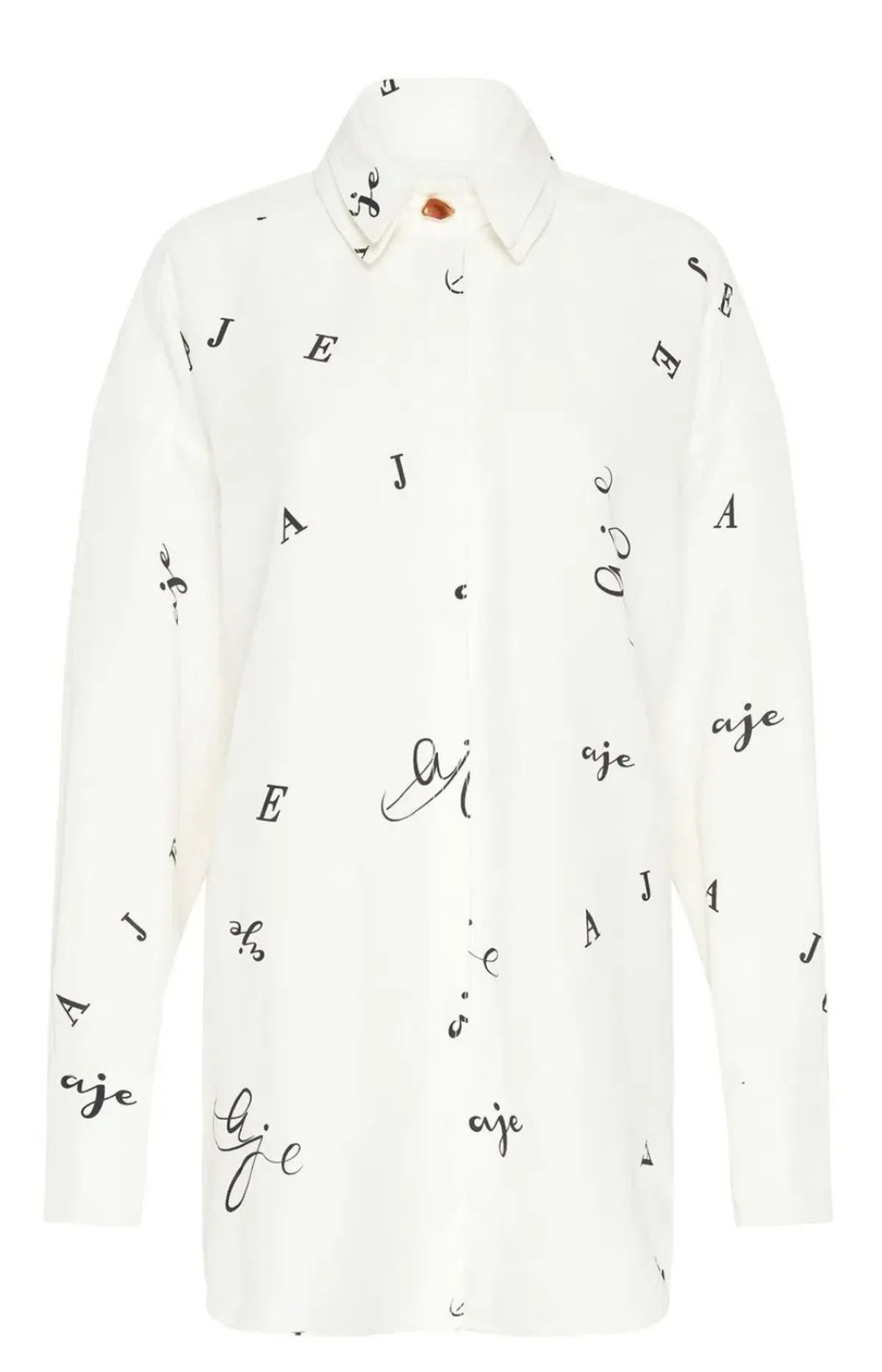 Aje Psychedelia Multi Logo Shirt Size 10 - Image 7