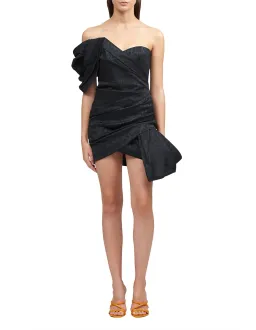 Acler Tomsey Dress Black Size 6 for rent on The Volte - image 1