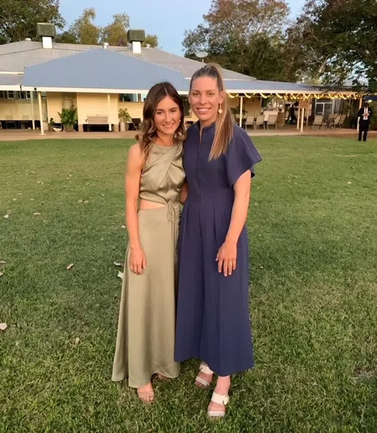 One Fell Swoop Bijou Maxi Dress in Serpent Green Size AU 6 - Image 3