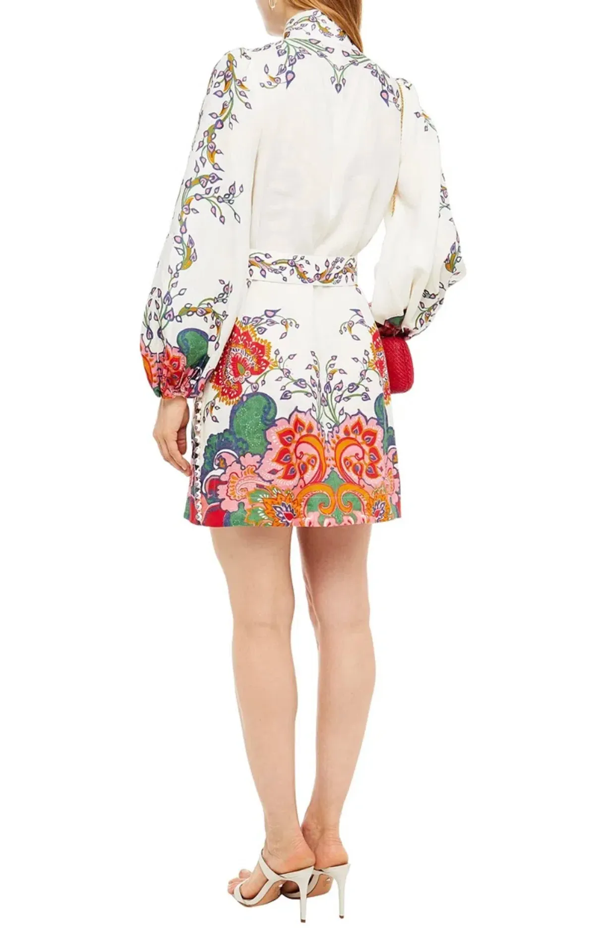 Zimmermann Lovestruck Mini Dress Tunic Size 3/AU 14 - Image 3