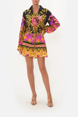 Camilla Shift Shirt Dress Octopia Size 6 for rent on The Volte - image 1