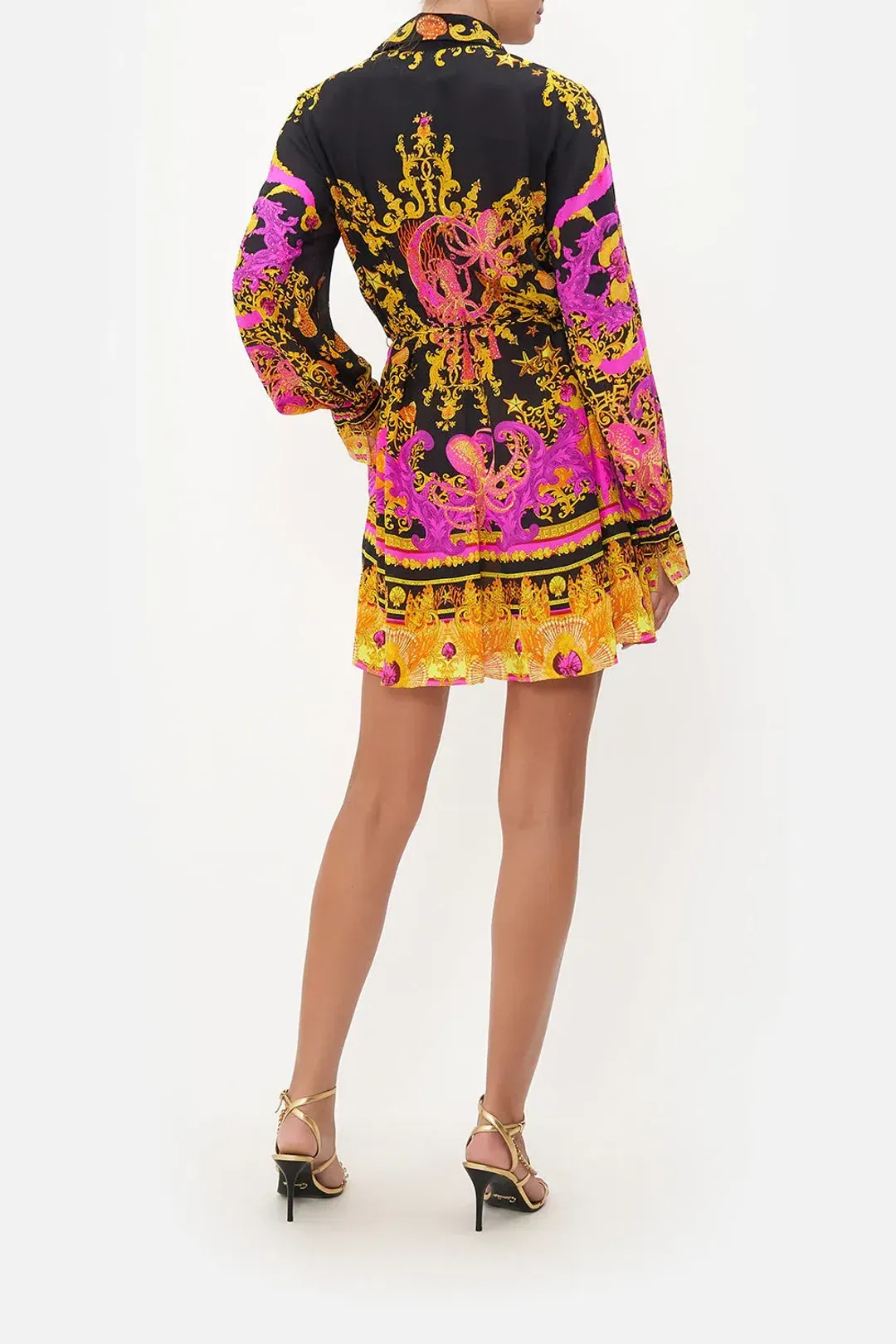 Camilla Shift Shirt Dress Octopia Size 6 for rent on The Volte - main image
