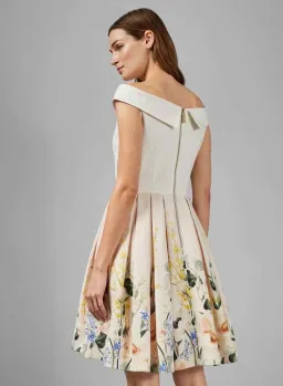 Ted Baker Oceanne Elegance Full Skirt Dress Floral Size 8 for rent on The Volte - image 4