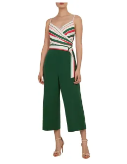 Ted Baker Jordin Tutti Frutti Stripe Jumpsuit in Multi Size 8 for rent on The Volte - image 1