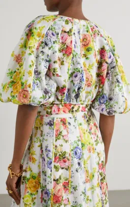 Zimmermann Net Sustain Floral Print Top & Skirt Set Size 1/AU 10 for rent on The Volte - image 3