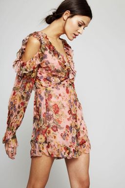 Zimmermann Lovelorn Frill Playsuit Pink Floral Size 8 for rent on The Volte - image 5