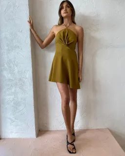 One Fell Swoop Lily Mini Dress in Terra Nova Size 8 for rent on The Volte - image 1