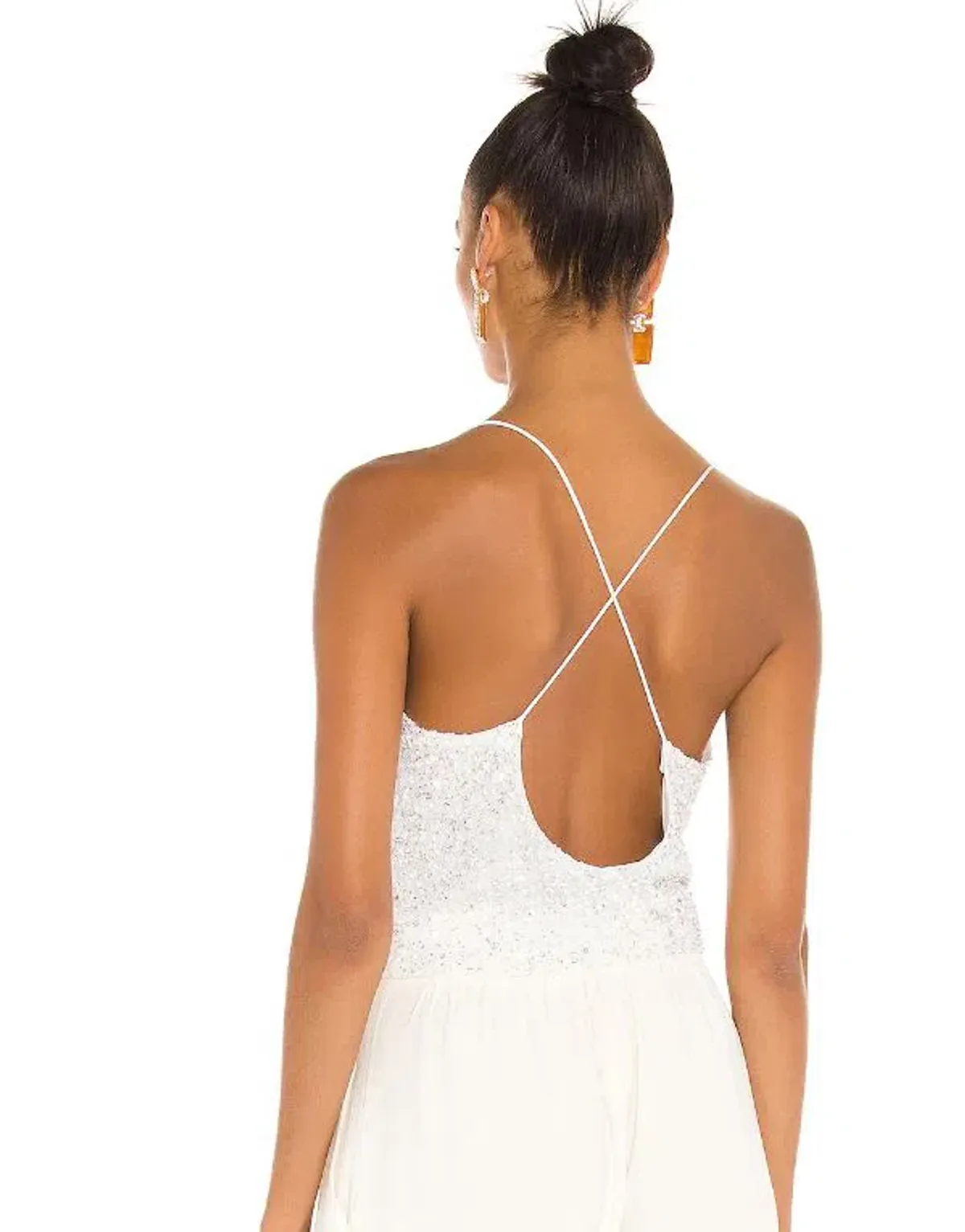 Retrofete Michal Top White Size 8 - Image 4