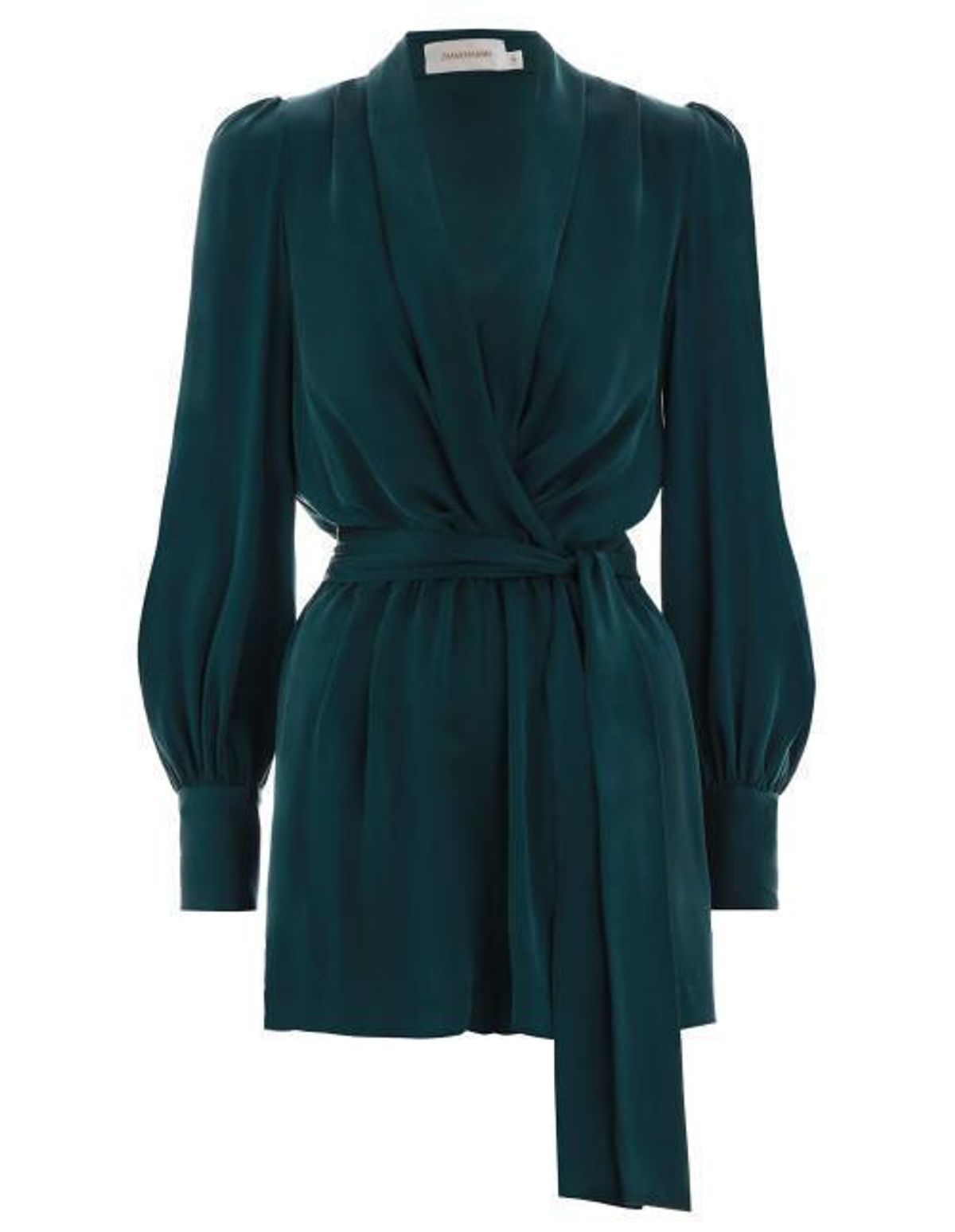 Zimmermann Wrap Playsuit Forest Size 8 - Image 1